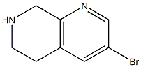 3-BroMo-5,6,7,8-tetrahydro-1,7-naphthyridine CAS#: 1196156-01-0