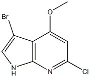 3-BroMo-6-chloro-4-Methoxy-7-azaindole CAS#: 1190322-49-6