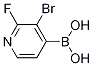 3-Bromo-2-fluoropyridine-4-boronic acid CAS#: 1150114-79-6