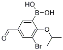 3-Bromo-2-isopropoxy-5-formylphenylboronic acid CAS#: 1072951-86-0