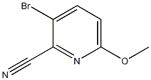 3-Bromo-2-yyano-6-methoxypyridine CAS#: 1186637-43-3