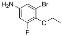 3-Bromo-4-ethoxy-5-fluoroaniline CAS#: 1280786-90-4