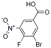 3-Bromo-4-fluoro-5-nitrobenzoic acid CAS#: 1290117-21-3