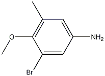 3-Bromo-4-methoxy-5-methylaniline CAS#: 1215205-12-1