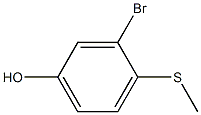 3-Bromo-4-(methylthio)phenol CAS#: 1243458-10-7
