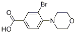 3-Bromo-4-morpholinobenzoic Acid CAS#: 1131594-24-5