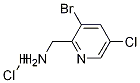 (3-Bromo-5-chloropyridin-2-yl)methanamine hydrochloride CAS#: 1257535-43-5