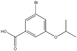 3-Bromo-5-isopropoxybenzoic acid CAS#: 1119779-04-2