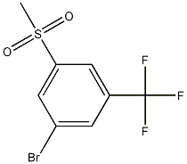 3-Bromo-5-(methylsulfonyl)benzotrifluoride CAS#: 1215205-96-1