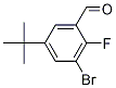3-Bromo-5-t-butyl-2-fluorobenzaldehyde CAS#: 1291487-24-5