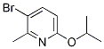 3-Bromo-6-isopropoxy-2-methylpyridine CAS#: 1239611-34-7