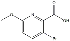 3-Bromo-6-methoxypyridine-2-carboxylic acid CAS#: 1196147-56-4