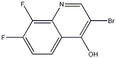 3-Bromo-7,8-difluoro-4-hydroxyquinoline CAS#: 1204810-29-6