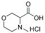 3-CARBOXY-4-METHYL-MORPHOLINE HCL CAS#: 1240518-90-4