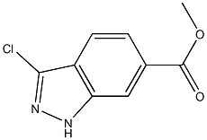 3-Chloro 1H-indazole-6-carboxylic acid Methyl ester CAS#: 1086391-18-5