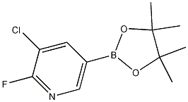 3-Chloro-2-fluoro-5-(4,4,5,5-tetramethyl-1,3,2-dioxaborolan-2-yl)pyridine CAS#: 1220219-73-7