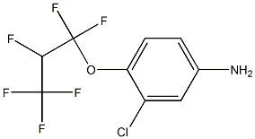 3-Chloro-4-(1,1,2,3,3,3-hexafluoropropoxy)benzenamine CAS#: 1100832-66-3