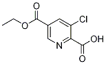 3-Chloro-5-(ethoxycarbonyl)-pyridine-2-carboxylic acid CAS#: 1200497-77-3