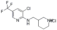 (3-Chloro-5-trifluoroMethyl-pyridin-2-yl)-piperidin-3-ylMethyl-aMine hydrochloride, 98+% C12H16Cl2F3N3, Molecular Weight 330.18 CAS#: 1185319-70-3