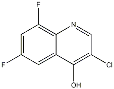 3-Chloro-6,8-difluoro-4-hydroxyquinoline CAS#: 1204810-83-2