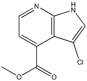3-Chloro-7-azaindole-4-carboxylic acid Methyl ester CAS#: 1190313-80-4