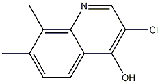 3-Chloro-7,8-dimethyl-4-hydroxyquinoline CAS#: 1204810-42-3