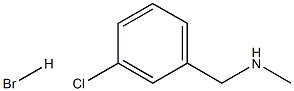 (3-Chlorophenyl)-N-methylmethanamine hydrobromide CAS#: 1185292-73-2