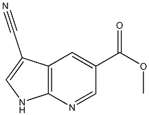 3-Cyano-7-azaindole-5-carboxylic acid Methyl ester CAS#: 1256825-00-9