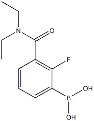 3-(DiethylcarbaMoyl)-2-fluorophenylboronic acid CAS#: 1072946-28-1