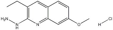 3-Ethyl-2-hydrazino-7-methoxyquinoline hydrochloride CAS#: 1172926-02-1