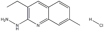 3-Ethyl-2-hydrazino-7-methylquinoline hydrochloride CAS#: 1171738-46-7