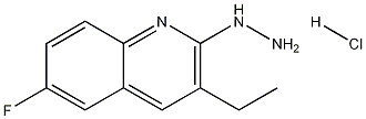 3-Ethyl-6-fluoro-2-hydrazinoquinoline hydrochloride CAS#: 1170420-29-7