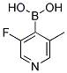 3-FLUORO-5-METHYLPYRIDINE-4-BORONIC ACID CAS#: 1072952-44-3
