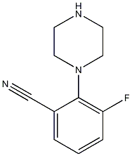 3-Fluoro-2-(piperazin-1-yl)benzonitrile CAS#: 1233026-65-7