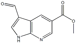 3-ForMyl-7-azaindole-5-carboxylic acid Methyl ester CAS#: 1190309-80-8