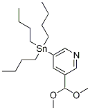 3-Formyl-5-(tributylstannyl)pyridine dimethylacetal CAS#: 1204580-69-7