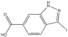 3-Iodo 1H-indazole-6-carboxylic acid CAS#: 1086391-11-8