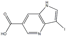 3-Iodo-4-azaindole-6-carboxylic acid CAS#: 1190322-96-3