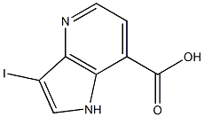 3-Iodo-4-azaindole-7-carboxylic acid CAS#: 1190310-73-6