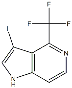 3-Iodo-4-(trifluoroMethyl)-5-azaindole CAS#: 1190313-20-2