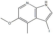 3-Iodo-5-Methoxy-4-Methyl-7-azaindole CAS#: 1190322-76-9