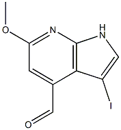 3-Iodo-6-Methoxy-7-azaindole-4-carbaldehyde CAS#: 1190312-11-8