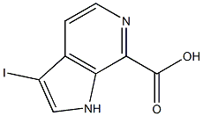 3-Iodo-6-azaindole-7-carboxylic acid CAS#: 1190310-28-1