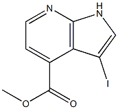 3-Iodo-7-azaindole-4-carboxylic acid Methyl ester CAS#: 1190313-88-2