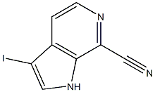 3-Iodo-7-cyano-6-azaindole CAS#: 1190314-92-1