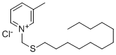3-METHYLDODECYLTHIOMETHYLPYRIDINIUMCHLORIDE CAS#: 70700-60-6