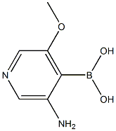 3-Methoxy-5-Aminopyridine-4-boronic acid CAS#: 1264140-10-4