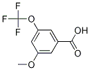 3-Methoxy-5-(trifluoroMethoxy)benzoic acid CAS#: 1261442-97-0