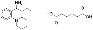 3-Methyl-1-(2-(1-piperidinyl)phenyl)butylaMine Adipate CAS#: 1262393-01-0