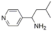 3-Methyl-1-(4-pyridyl)-1-butylaMine CAS#: 1178634-82-6
